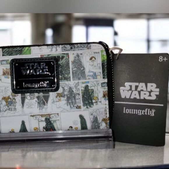 Loungefly Star Wars Vaders I AM Your Fathers Day Zip Around Wallet NWT - Picture 5 of 5